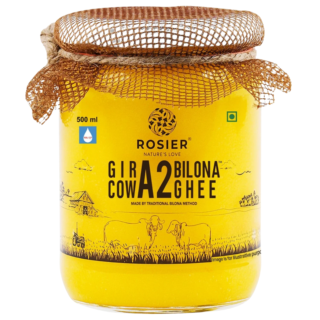 Gir Cow A2 Ghee - Made From Curd